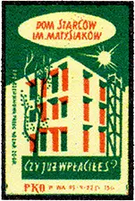 Zaklady Przemyslu Zapalczanego Etykieta z 116