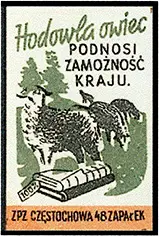 Zaklady Przemyslu Zapalczanego Etykieta z 13
