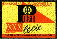 Zaklady Przemyslu Zapalczanego Etykieta z 175