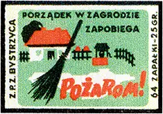 Zaklady Przemyslu Zapalczanego Etykieta z 23