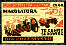 Zaklady Przemyslu Zapalczanego Etykieta z 35