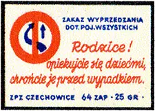 Zaklady Przemyslu Zapalczanego Etykieta z 67