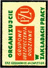 Zaklady Przemyslu Zapalczanego Etykieta z 83