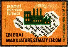 Zaklady Przemyslu Zapalczanego Etykieta z 414