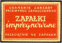Zaklady Przemyslu Zapalczanego Etykieta z 559 c