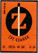 Zaklady Przemyslu Zapalczanego Etykieta z 579 ł