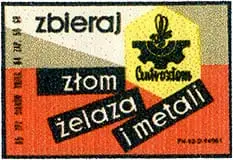 Zaklady Przemyslu Zapalczanego Etykieta z 610