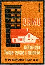 Zaklady Przemyslu Zapalczanego Etykieta z 620